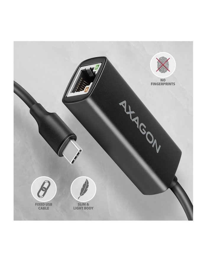 axagon AD-E-ARC Karta sieciowa Gigabit Ethernet adapter, USB-C 3.2 Gen 1, instalacja automatyczna główny