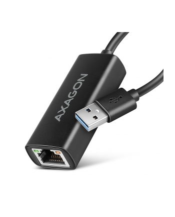 axagon AD-E-AR Karta sieciowa Gigabit Ethernet adapter, USB-A 3.2 Gen 1, instalacja automatyczna