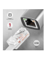 axagon AD-E-TXCA Karta sieciowa Gigabit Ethernet adapter, USB-C (USB-A redukcja) 3.2 Gen 1, instalacja automatyczna - nr 45