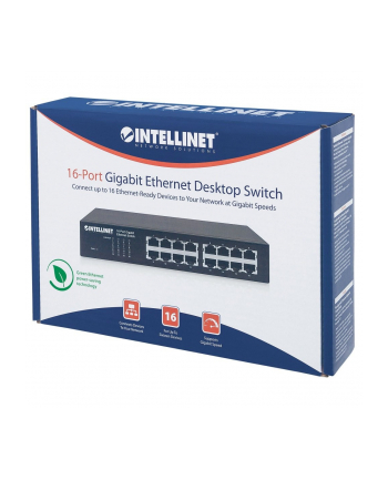 intellinet Switch Gigabit 16x 10/100/1000 RJ45