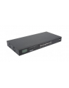 intellinet Przełącznik Gigabit 16x RJ45, POE+, 2x SFP, LCD, Rack 19 - nr 11