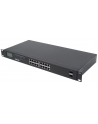 intellinet Przełącznik Gigabit 16x RJ45, POE+, 2x SFP, LCD, Rack 19 - nr 14