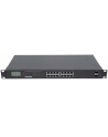 intellinet Przełącznik Gigabit 16x RJ45, POE+, 2x SFP, LCD, Rack 19 - nr 23