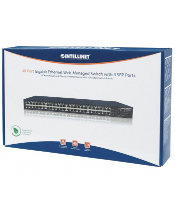 intellinet Przełącznik Gigabit 48-portowy zarządzalny RJ45 4x SFP nr 1