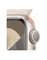 Apple Watch Series 9, Smartwatch (silver/light beige, aluminum, 41 mm, Sport Loop) - nr 3