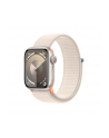 Apple Watch Series 9, Smartwatch (silver/light beige, aluminum, 41 mm, Sport Loop) - nr 6