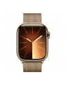 Apple Watch Series 9, Smartwatch (gold/gold, stainless steel, 41 mm, Milanese bracelet, cellular) - nr 1