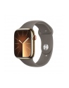 Apple Watch Series 9, Smartwatch (gold/brown, stainless steel, 45 mm, sports strap, cellular) - nr 13