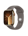Apple Watch Series 9, Smartwatch (gold/brown, stainless steel, 45 mm, sports strap, cellular) - nr 2