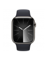 Apple Watch Series 9, Smartwatch (graphite/Kolor: CZARNY, stainless steel, 45 mm, sports strap, cellular) - nr 11