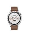 Smartphome Huawei Watch GT4 46mm (Phoinix-B19L), smartwatch (silver, brown leather strap) - nr 7