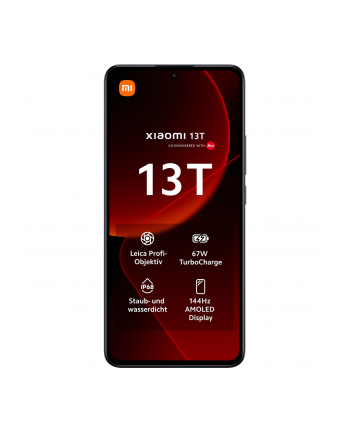 Xiaomi 13T  - 6.67 -  256GB, Mobile Phone (Black, System Android 13)