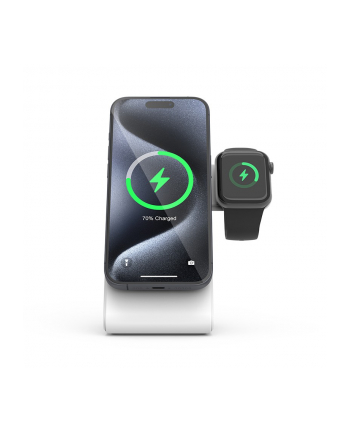 crong Ładowarka bezprzewodowa 3w1 z MagSafe do iPhone, Apple Watch i AirPods