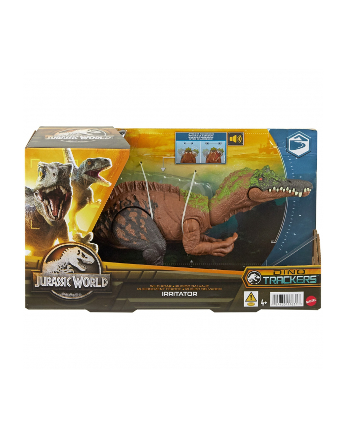 Mattel Jurassic World Wild Roar Irritator Mini-Play Figure główny