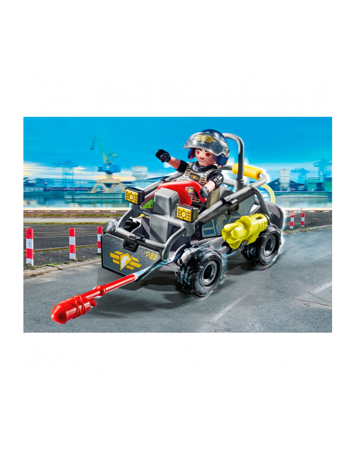 PLAYMOBIL 71147 City Action SWAT Multi-Terrain Quad Construction Toy główny