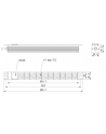 gembird Listwa zasilająca rack PDU 10xC13 1U 16A C19 2m - nr 4