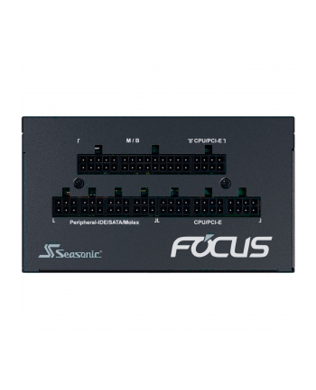 Seasonic FOCUS GX-750 ATX3.0 (Kolor: CZARNY, 1x 12VHPWR, 2x PCIe, cable management, 750 watts)