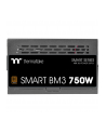Thermaltake SMART BM3 750W, PC power supply (Kolor: CZARNY, 1x 12VHPWR, 4x PCIe, cable management, 750 watts) - nr 40