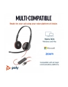 poly Słuchawki Blackwire 3220 Stereo USB-C Headset +USB-C/A Adapter 8X228A - nr 15