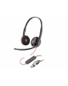 poly Słuchawki Blackwire 3220 Stereo USB-C Headset +USB-C/A Adapter 8X228A - nr 1