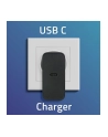 qoltec Ładowarka Super Quick PD | 1xUSB-C | 65W | 5-20V | 3-3.25A |     Czarna - nr 19