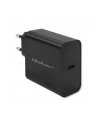 qoltec Ładowarka Super Quick PD | 1xUSB-C | 65W | 5-20V | 3-3.25A |     Czarna - nr 30