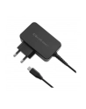 qoltec Ładowarka GaN Power Pro | 1xUSB-C | 45W | 5-20V | 2.25-3A |      Czarna - nr 19