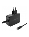 qoltec Ładowarka GaN Power Pro | 1xUSB-C | 45W | 5-20V | 2.25-3A |      Czarna - nr 8