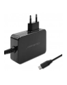 qoltec Ładowarka GaN Power Pro | 1xUSB-C | 90W | 5-20V | 3-4.5A | Czarna - nr 13