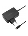 qoltec Ładowarka GaN Power Pro | 1xUSB-C | 90W | 5-20V | 3-4.5A | Czarna - nr 7