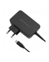 qoltec Ładowarka GaN Power Pro | 1xUSB-C | 90W | 5-20V | 3-4.5A | Czarna - nr 8
