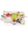 NICI 48512 Grzechotka do wózka Królik i sowa 40cm z 5 figurkami do zawieszenia - nr 1