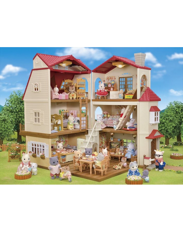 epoch Sylvanian Families Miejski domek z tajemniczym pokojem na strychu 5708 p2 główny