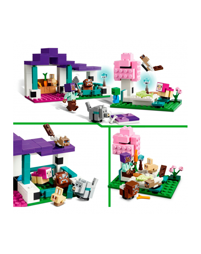 LEGO 21253 MINECRAFT Rezerwat zwierząt p8 główny