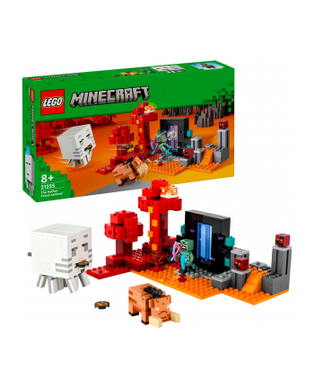 LEGO 21255 MINECRAFT Zasadzka w portalu do Netheru p4