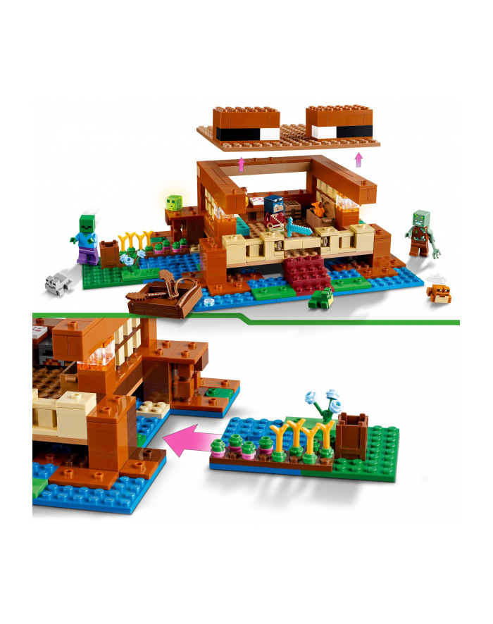 LEGO 21256 MINECRAFT Żabi domek p4 główny