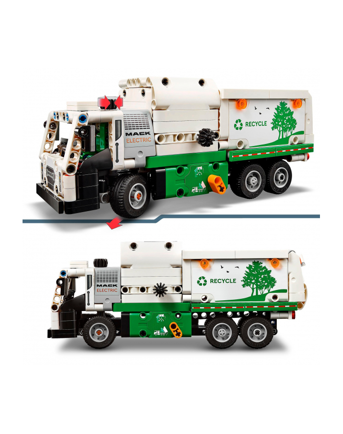 LEGO 42167 TECHNIC Śmieciarka Mack® LR Electric p4 główny