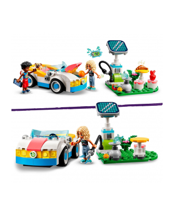 LEGO 42609 FRIENDS Samochód elektryczny i stacja ładowania p4