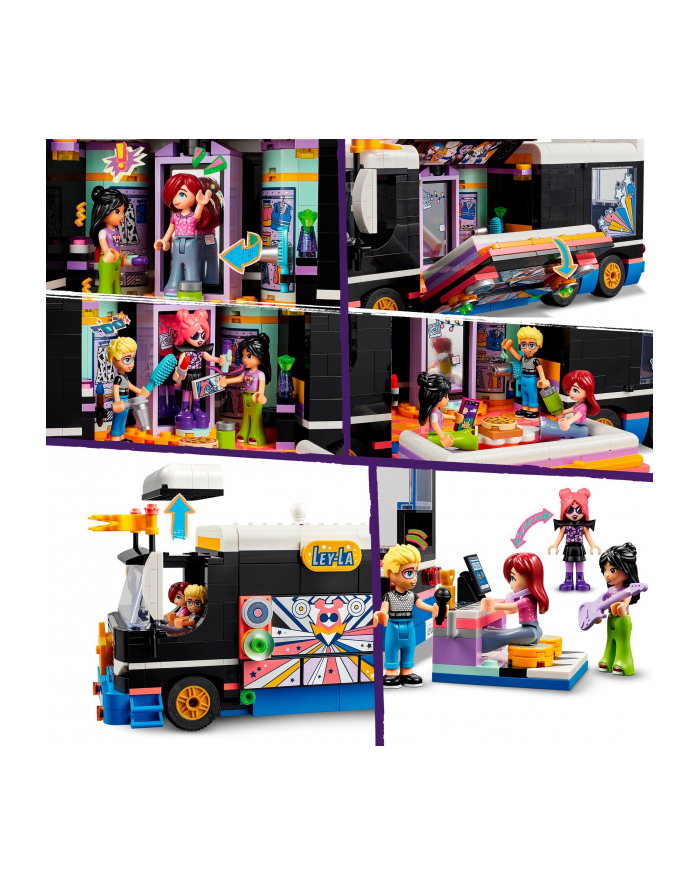 LEGO 42619 FRIENDS Autobus koncertowy gwiazdy pop p3 główny