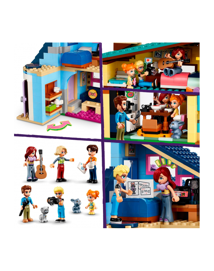 LEGO 42620 FRIENDS Dom rodzinny Olly’ego i Paisly p4 główny