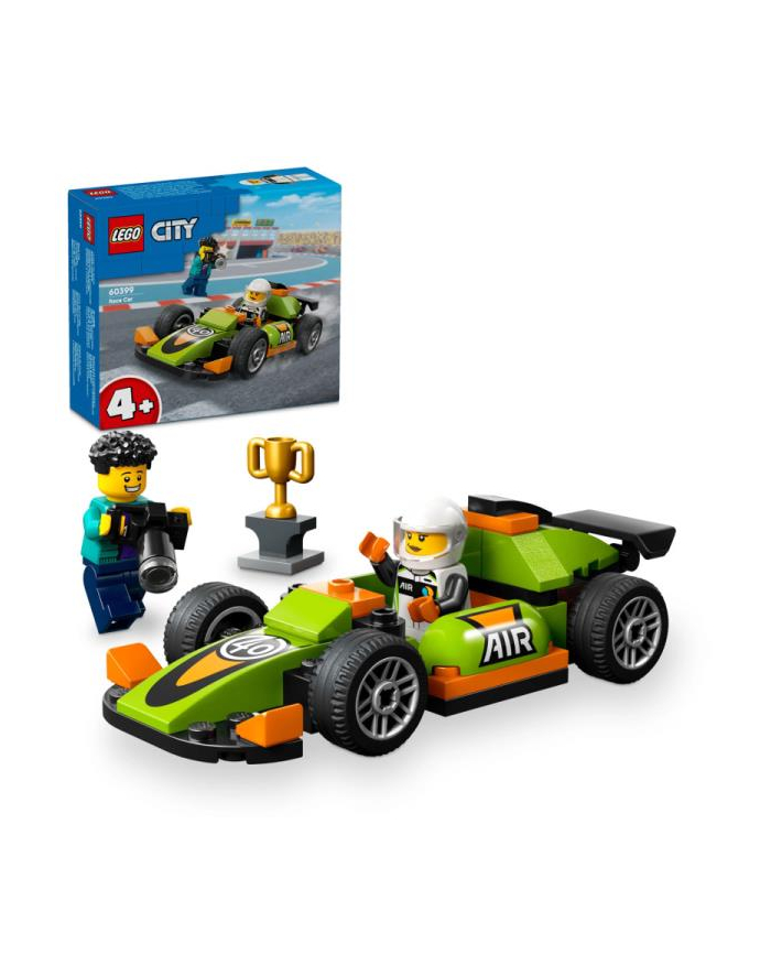 LEGO 60399 CITY Zielony samochód wyścigowy p4 główny