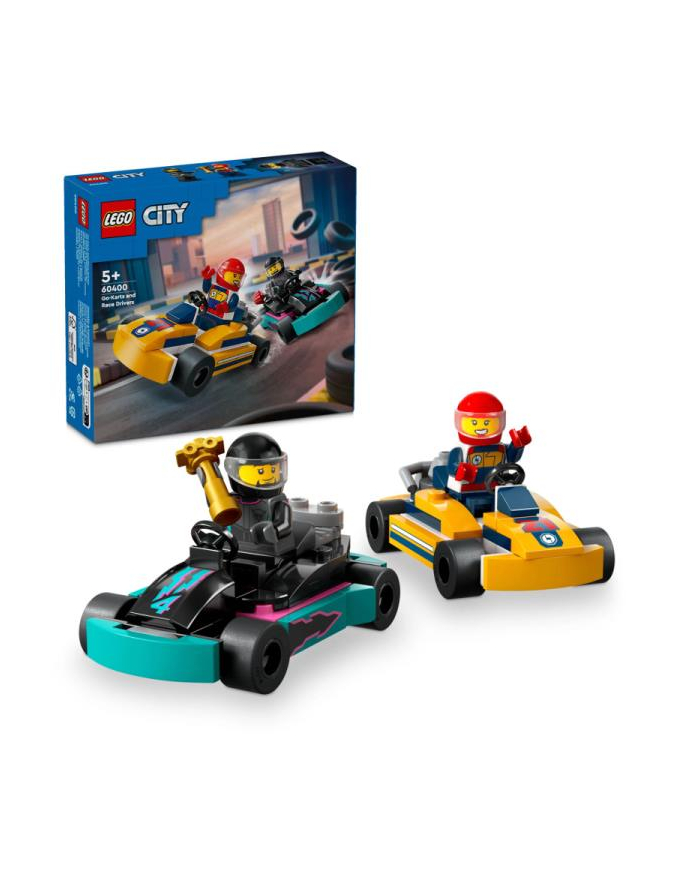 LEGO 60400 CITY Gokarty i kierowcy wyścigowi p4 główny