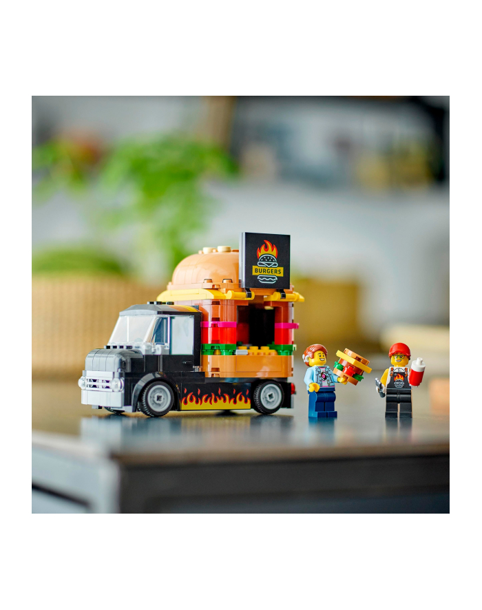 LEGO 60404 CITY Ciężarówka z burgerami p6 główny