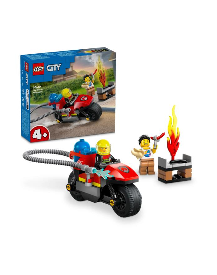 LEGO 60410 CITY Strażacki motocykl ratunkowy p4 główny