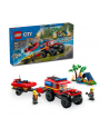 LEGO 60412 CITY Terenowy wóz strażacki z łodzią p3 - nr 1