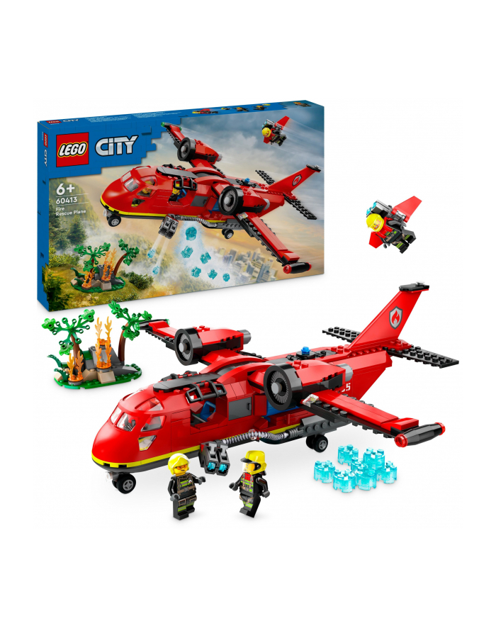LEGO 60413 CITY Strażacki samolot ratunkowy p3 główny