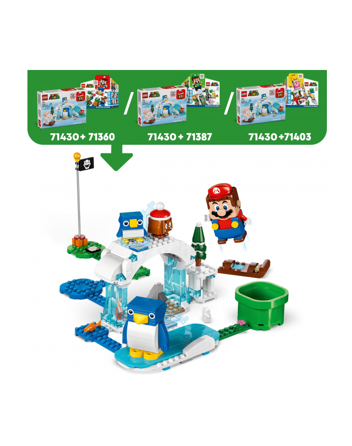 LEGO 71430 SUPER MARIO Śniegowa przygoda pingwinów - zestaw uzupełniający p6 główny