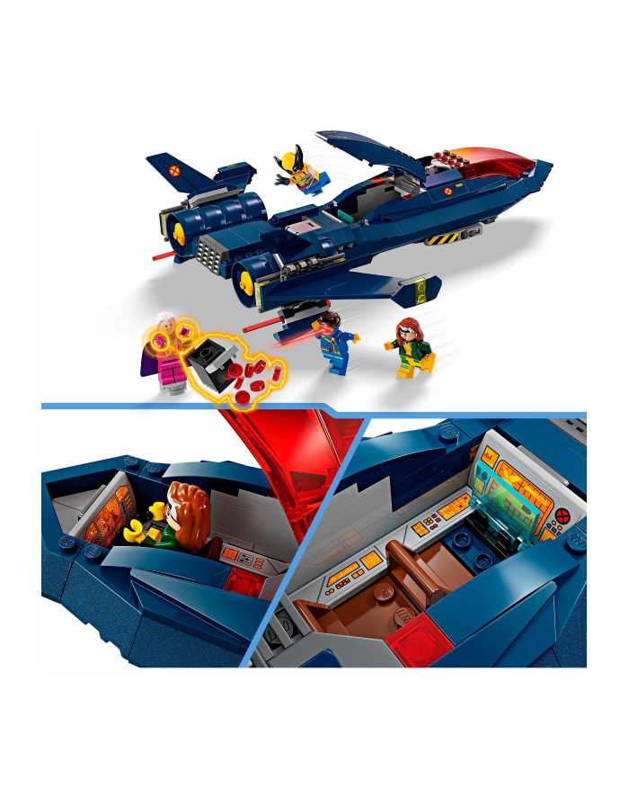 LEGO 76281 SUPER HEROES Odrzutowiec X-men p3 główny