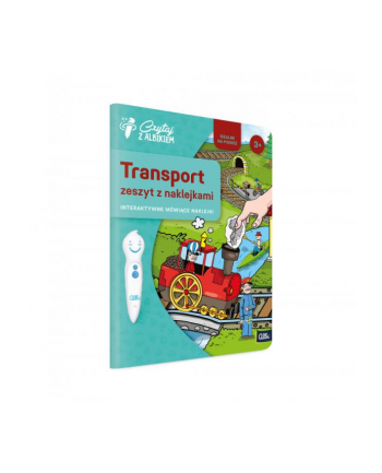 Książka Zeszyt z naklejkami: Transport Czytaj z Albikiem TB5