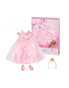 zapf creation BABY born® Ubranko Deluxe Różowa sukienka księżniczki 43cm ZAPF - nr 11